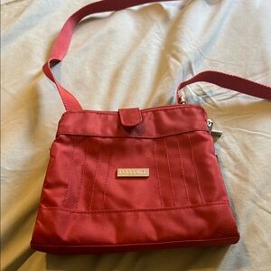 Baggallini Red Crossbody Bag with Adjustable Strap